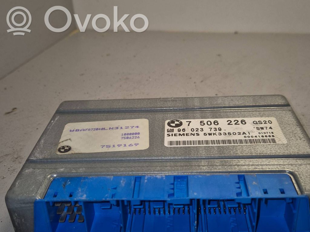 BMW 3 E90 E91 Gearbox control unit/module 
