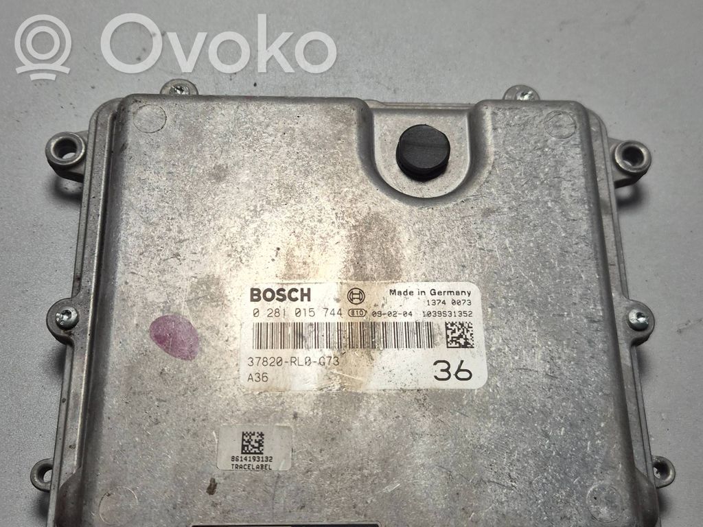 Honda Accord Engine control unit/module 
