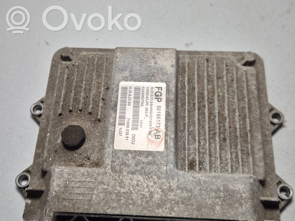 Engine control unit/module   55195173,52ASMWT9G,3392062JP0,7160003901