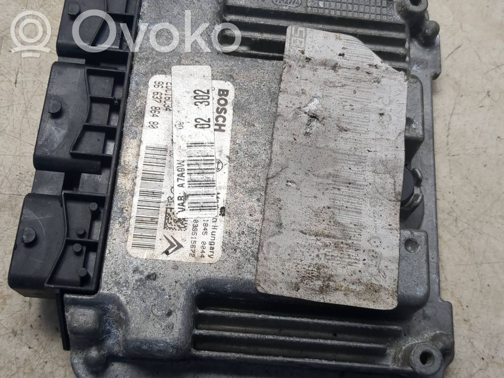 Peugeot 207 Dzinēja vadības bloks 