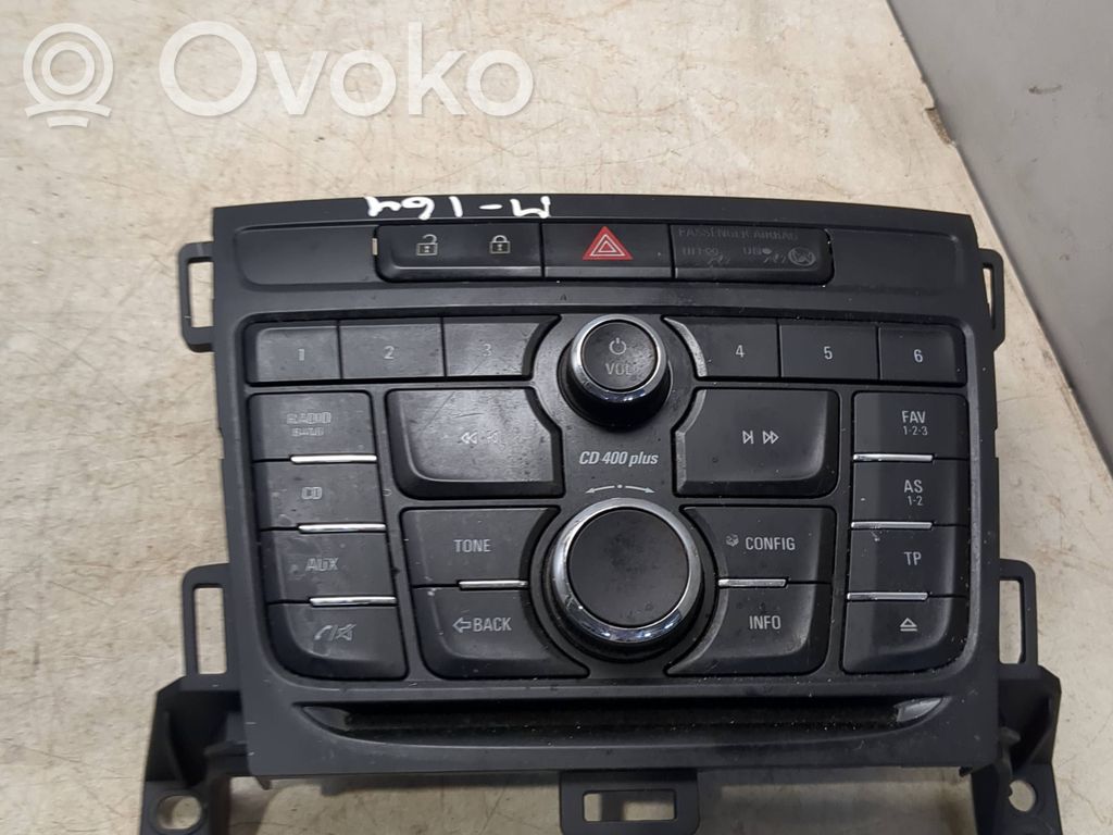 Opel Zafira C Modul comenzi multimedia 