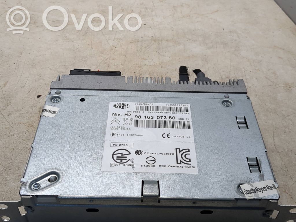 Peugeot 308 Radio/CD/DVD/GPS head unit 