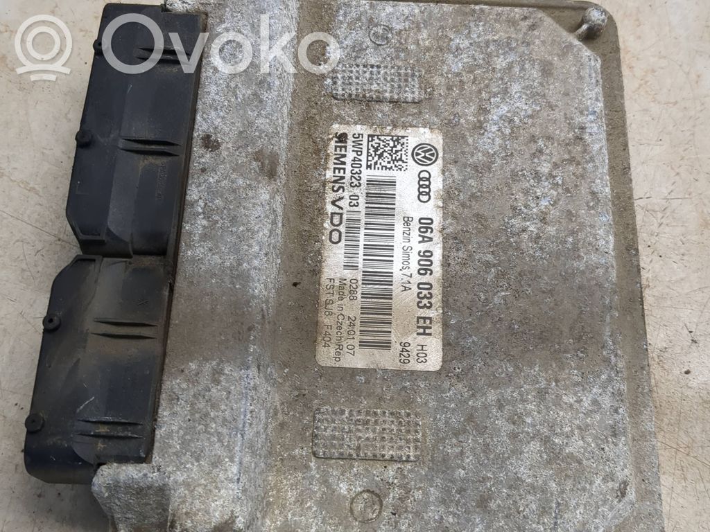 Engine control unit/module   06A906033EH,5WP40323