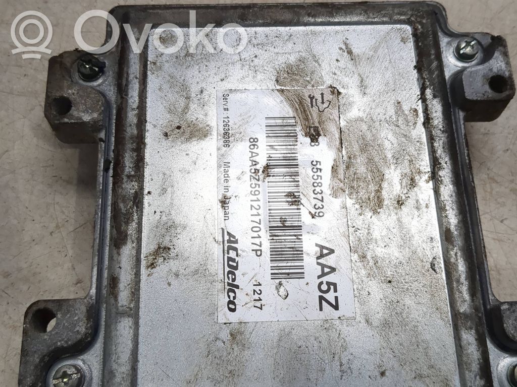 Opel Meriva B Engine control unit/module 