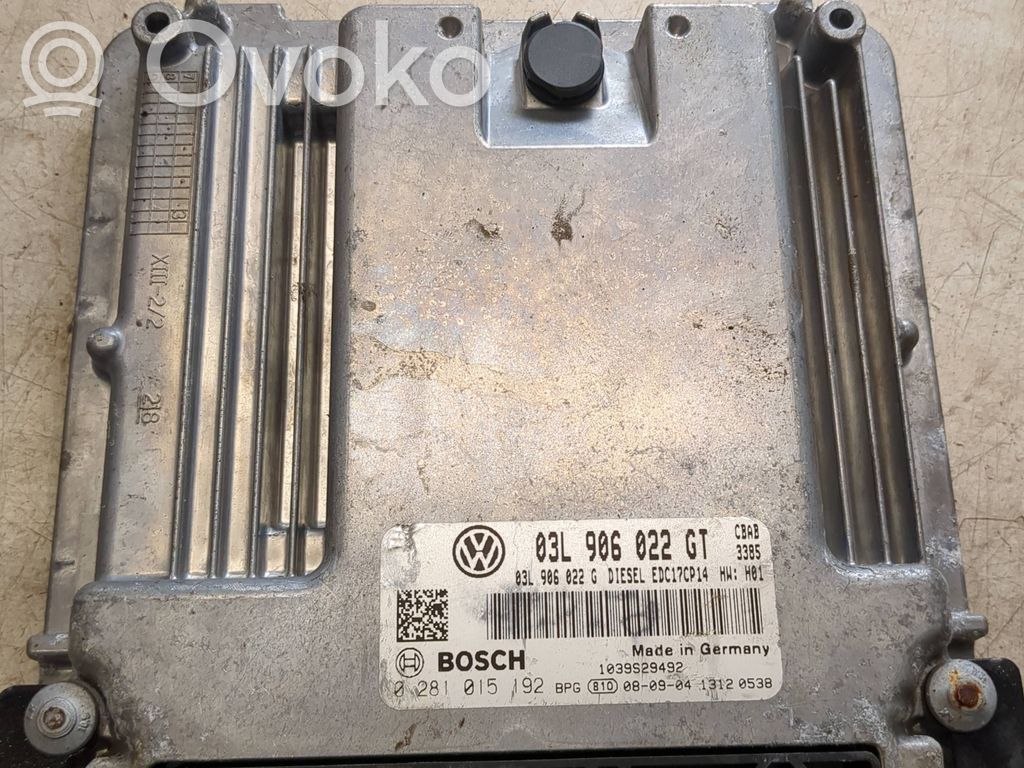 Volkswagen Golf VI Engine control unit/module 