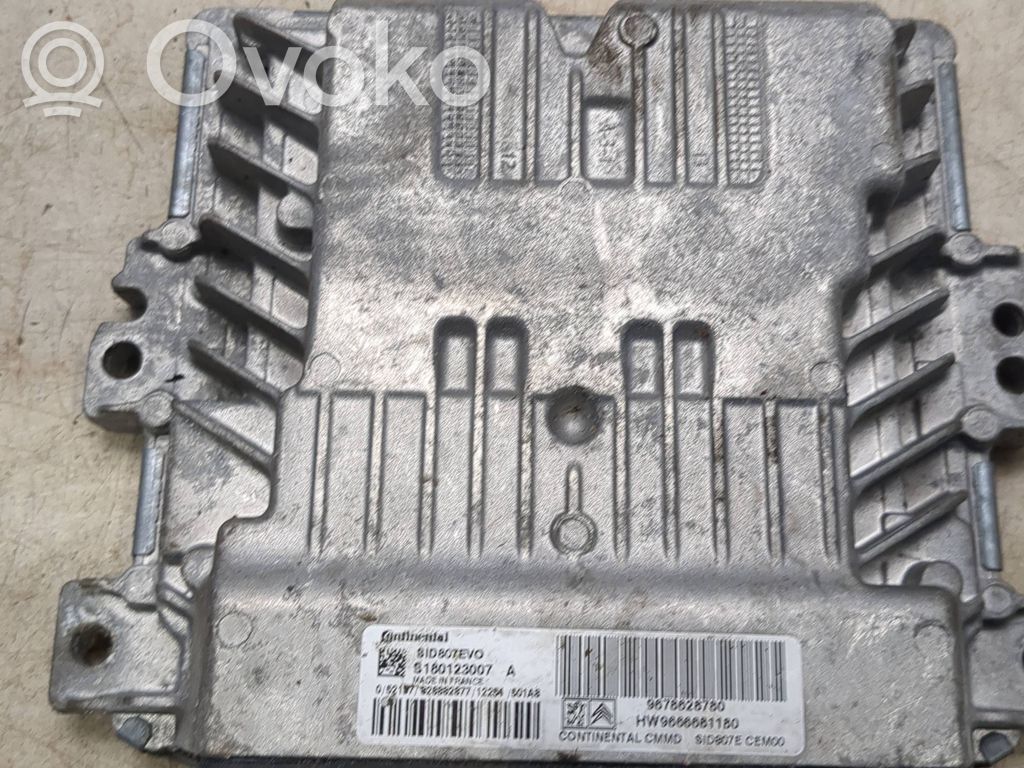 Engine control unit/module   S180123007A,9678628780