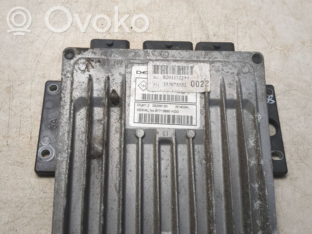 Engine control unit/module   8201112294,28256130,353075552