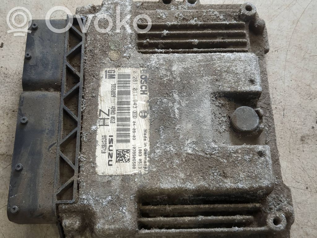 Opel Astra H Engine control unit/module 