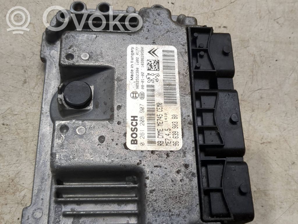 Citroen C2 Engine control unit/module 