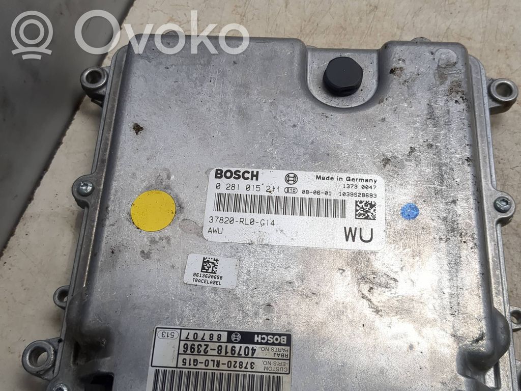 Honda Accord Engine control unit/module 