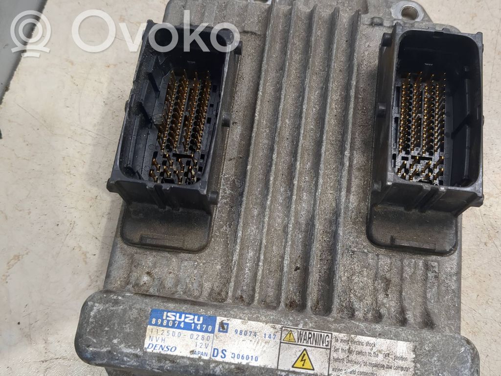 Opel Meriva A Engine control unit/module 