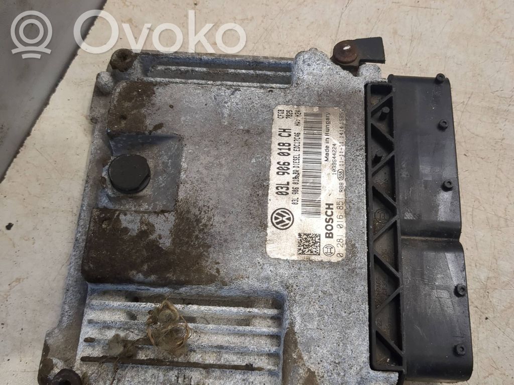 Skoda Superb B6 (3T) Engine control unit/module 