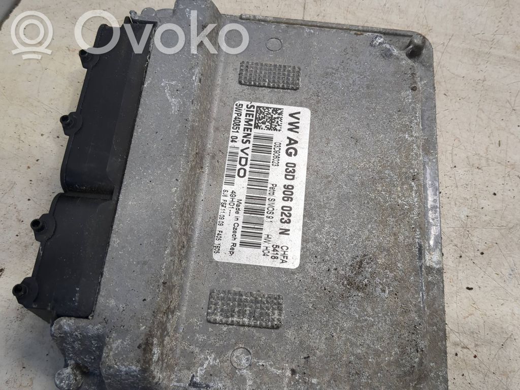 Skoda Fabia Mk2 (5J) Engine control unit/module 