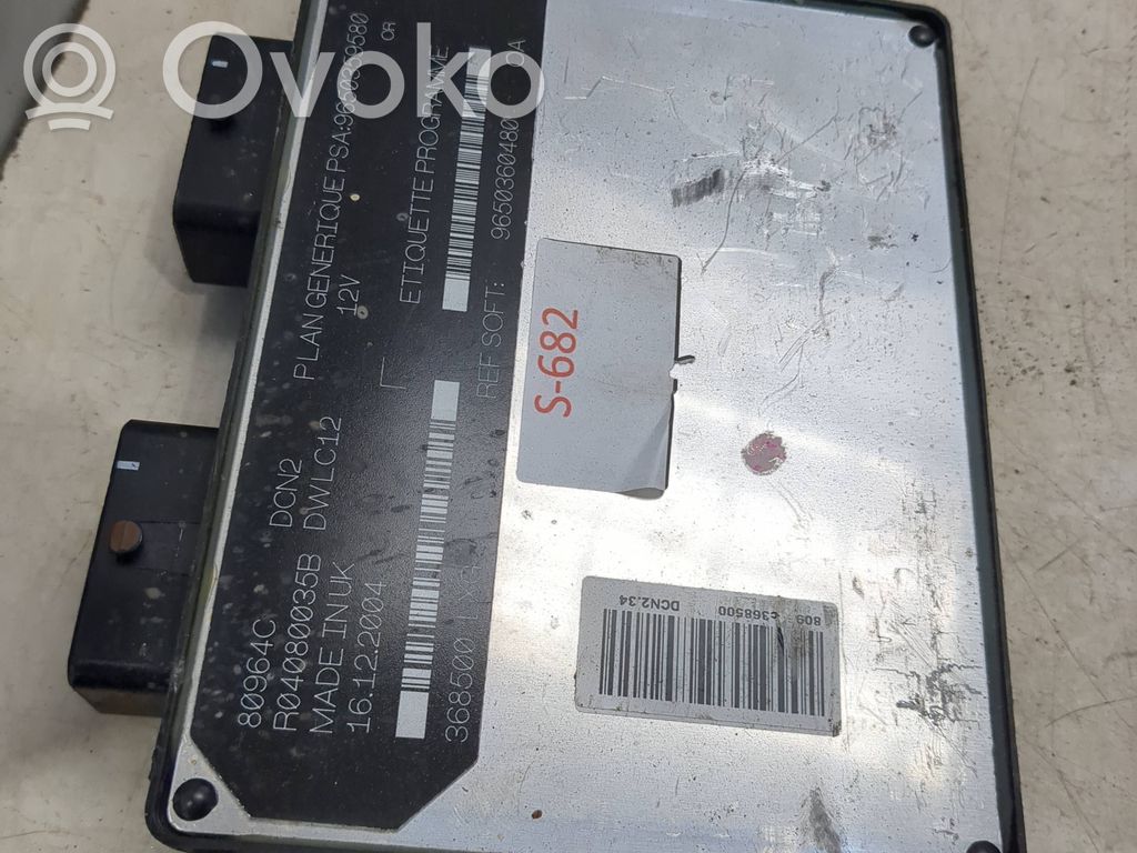 Citroen Berlingo Engine control unit/module 
