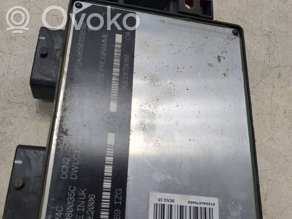 Citroen Berlingo Engine control unit/module 