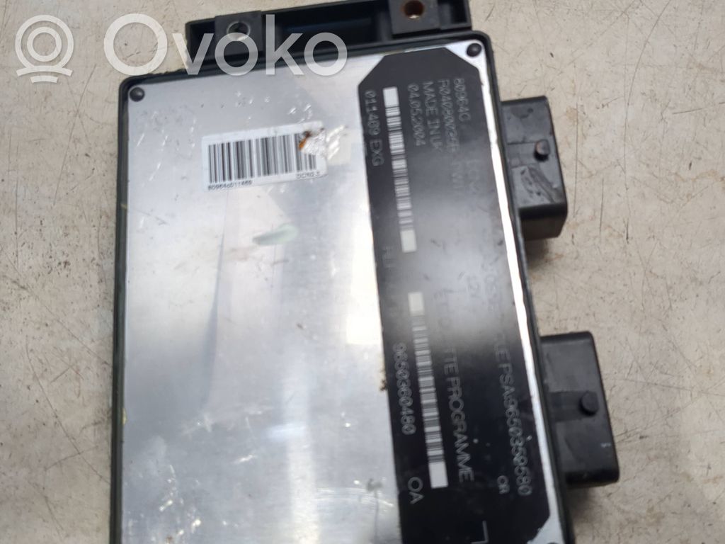 Citroen Berlingo Engine control unit/module 