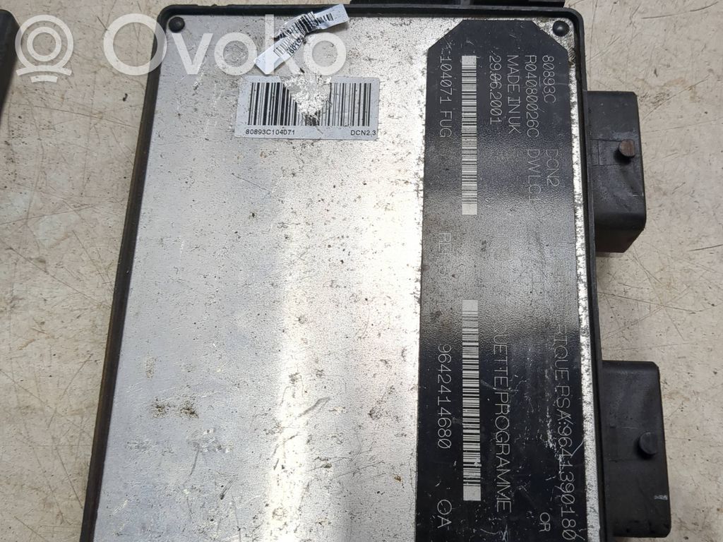 Peugeot Partner Engine control unit/module 