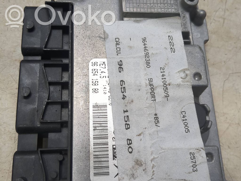 Engine control unit/module   9665415880,9652552380