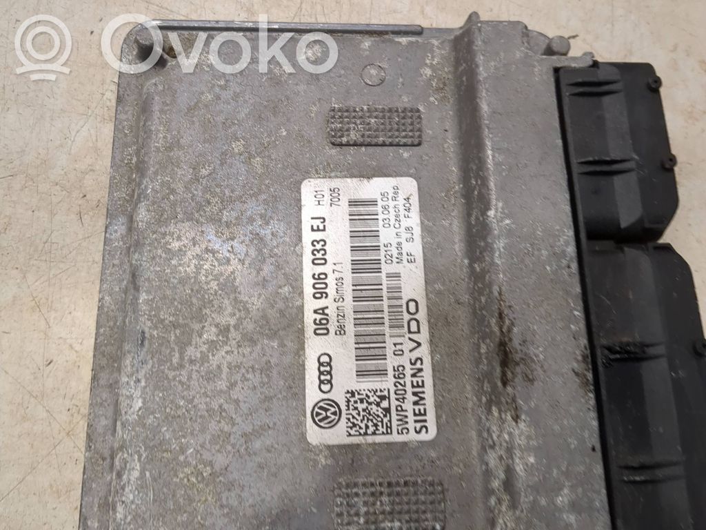 Engine control unit/module   06A906033EJ,5WP40265