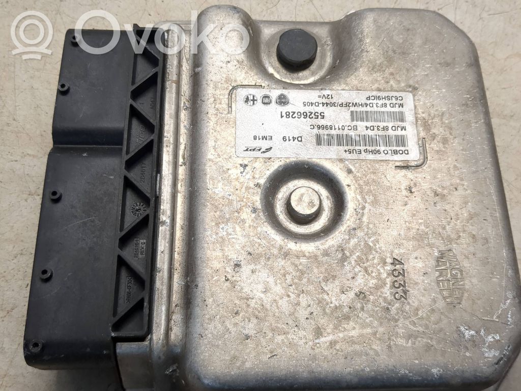 Engine control unit/module   55266281,BC0118966C
