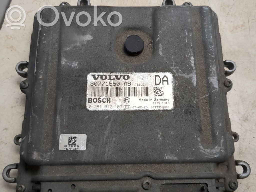 Volvo XC90 Engine control unit/module 