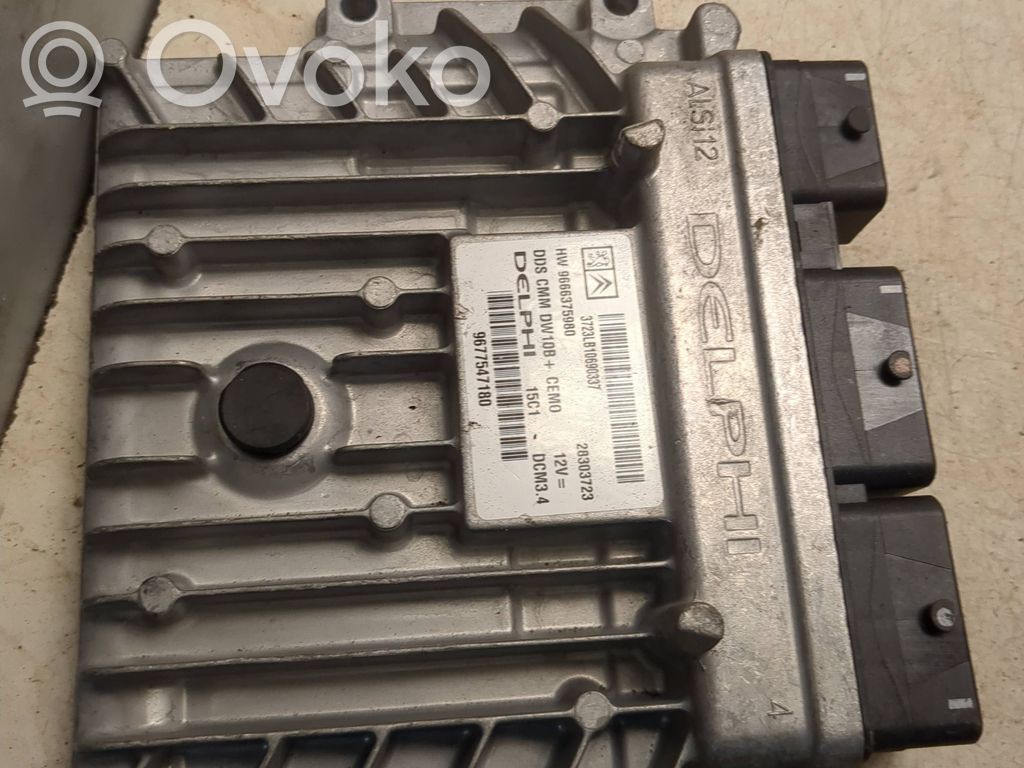 Peugeot 508 Engine control unit/module 