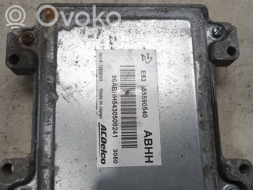 Opel Meriva B Engine control unit/module 