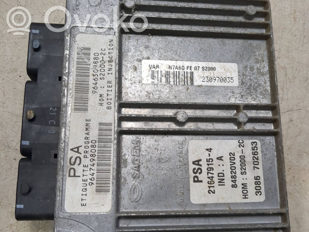 Citroen Xsara Engine control unit/module 