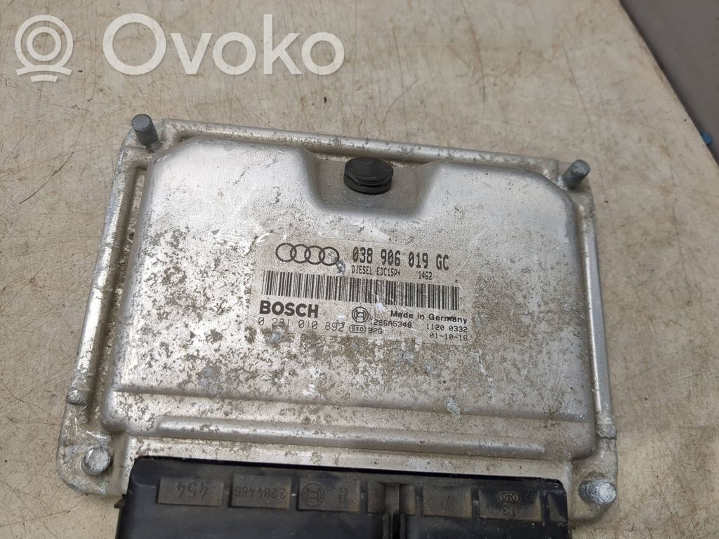 Audi A3 S3 8P Engine control unit/module 