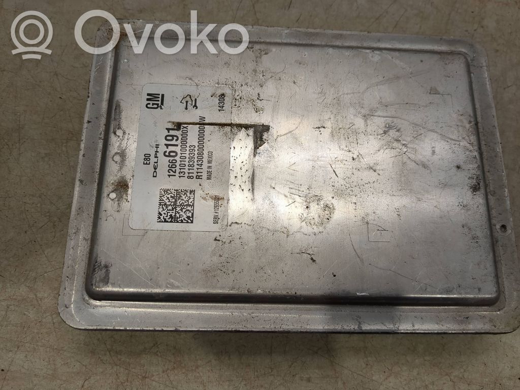 Opel Adam Engine control unit/module 