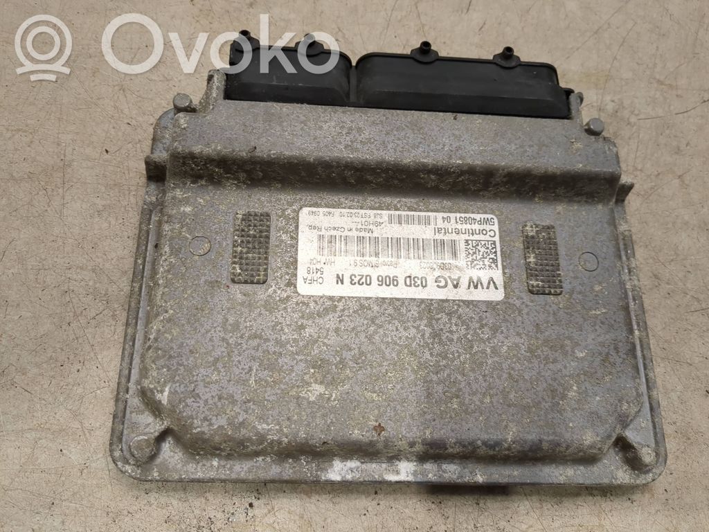 Skoda Fabia Mk2 (5J) Engine control unit/module 