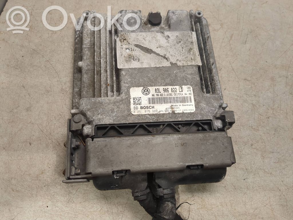 Skoda Yeti (5L) Engine control unit/module 