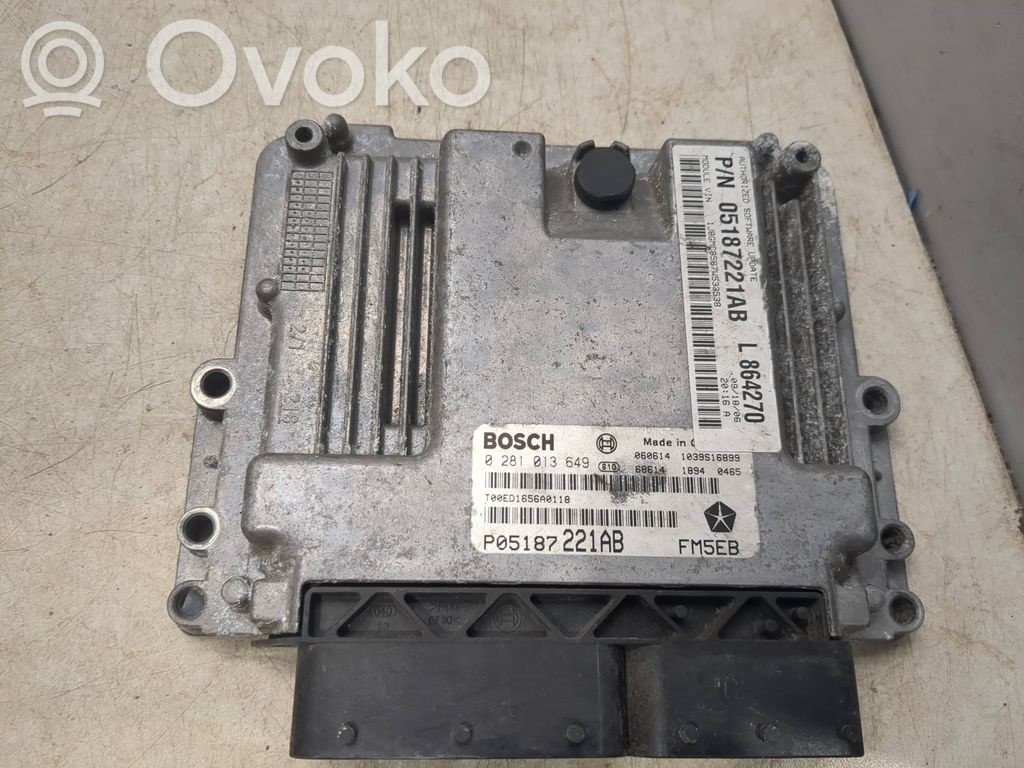 Jeep Grand Cherokee (WK) Engine control unit/module 