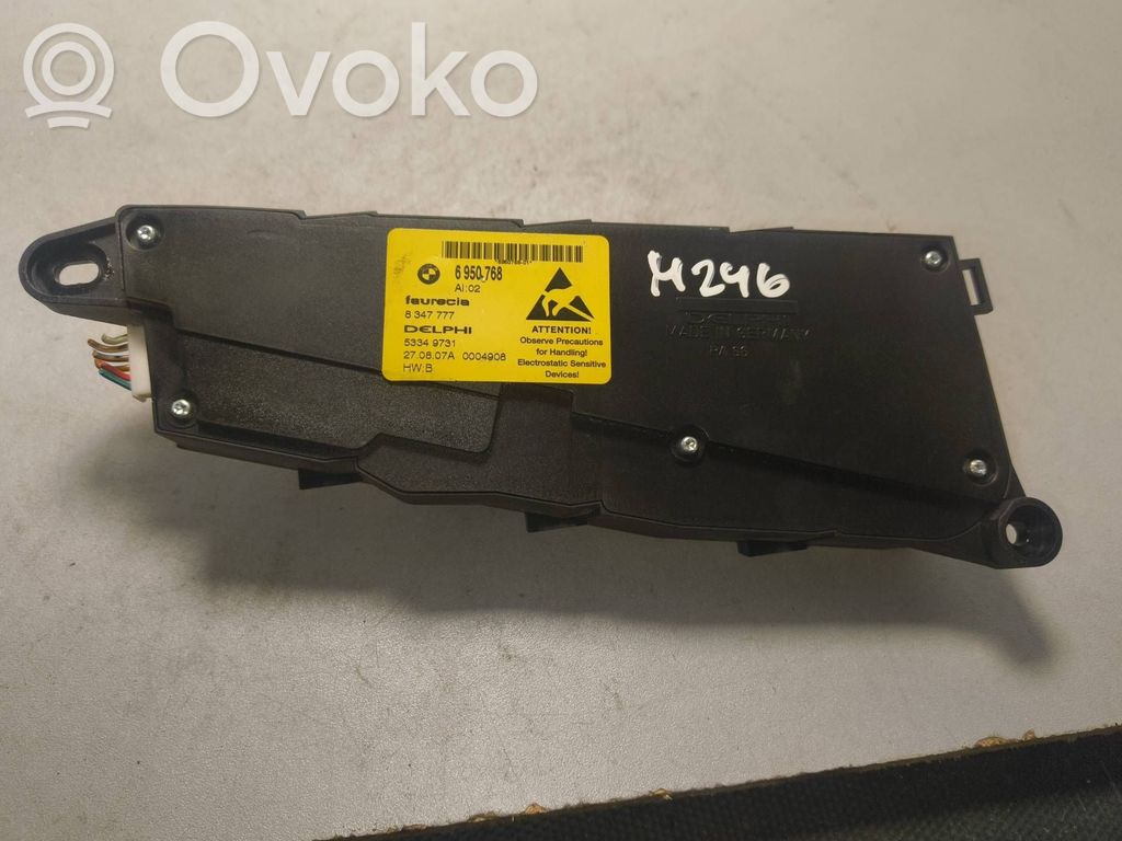 BMW X5 E70 Seat control switch 