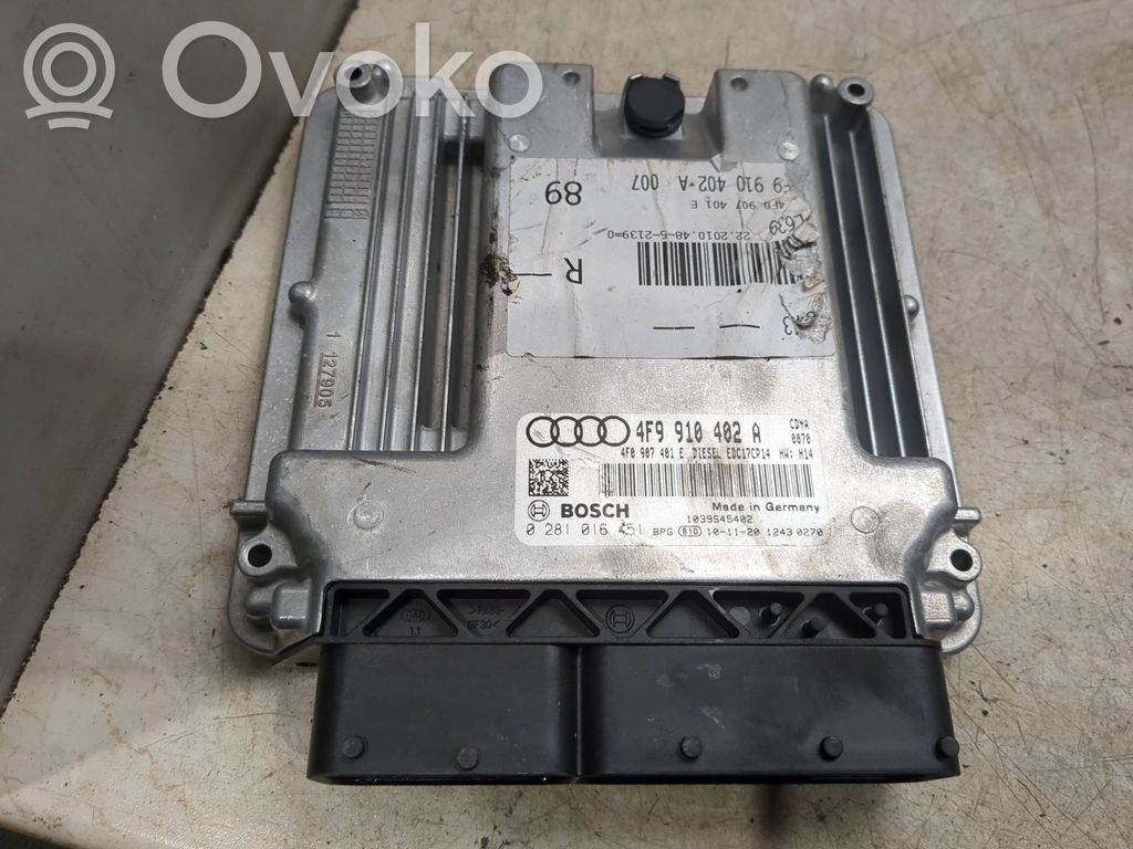 Audi A6 S6 C6 4F Engine control unit/module 