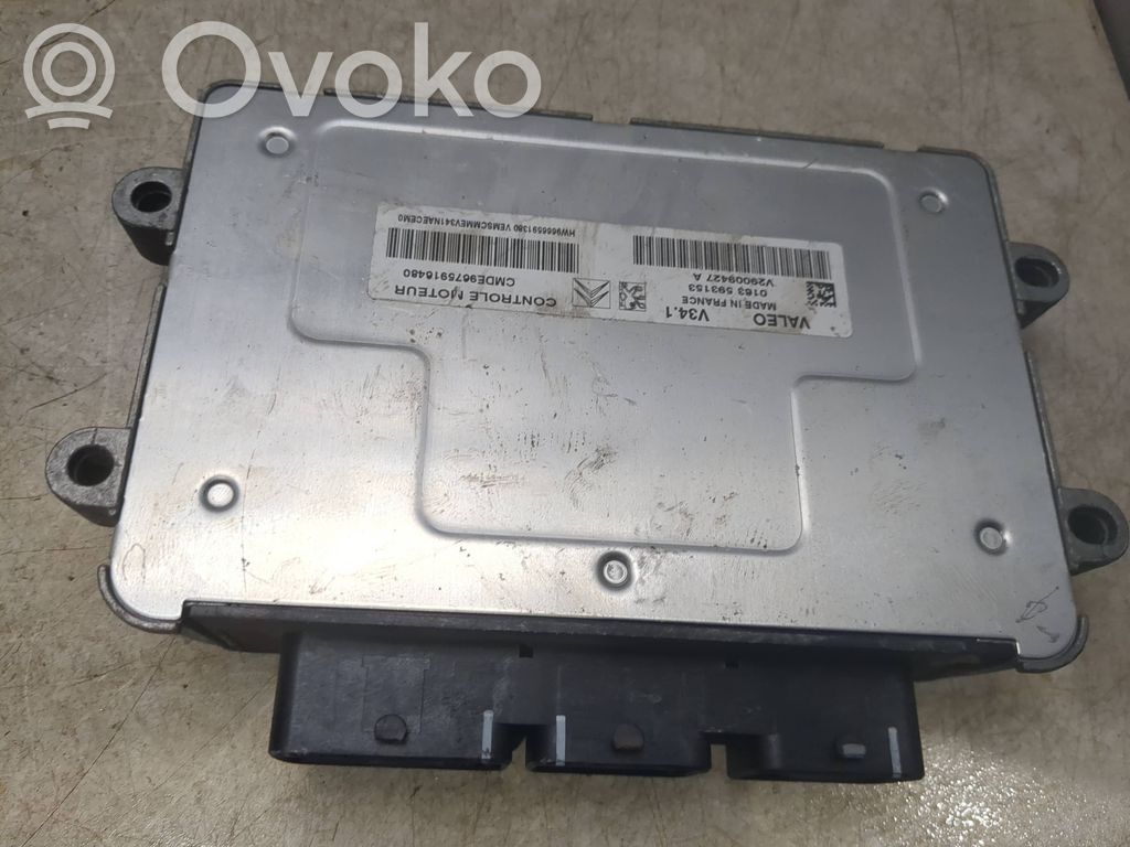 Engine control unit/module   9675916480,0163593153,V29009427A