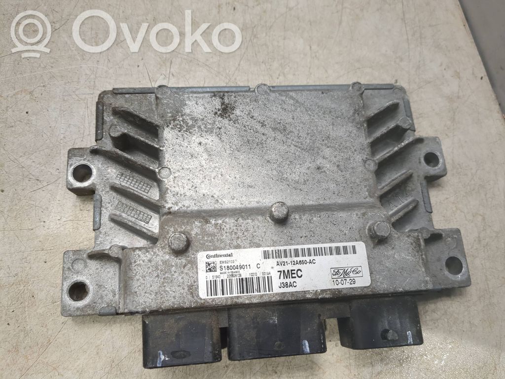 Ford Fiesta Engine control unit/module 