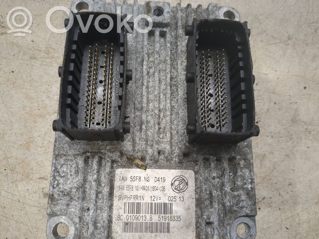 Fiat Punto (188) Sterownik / Moduł ECU 