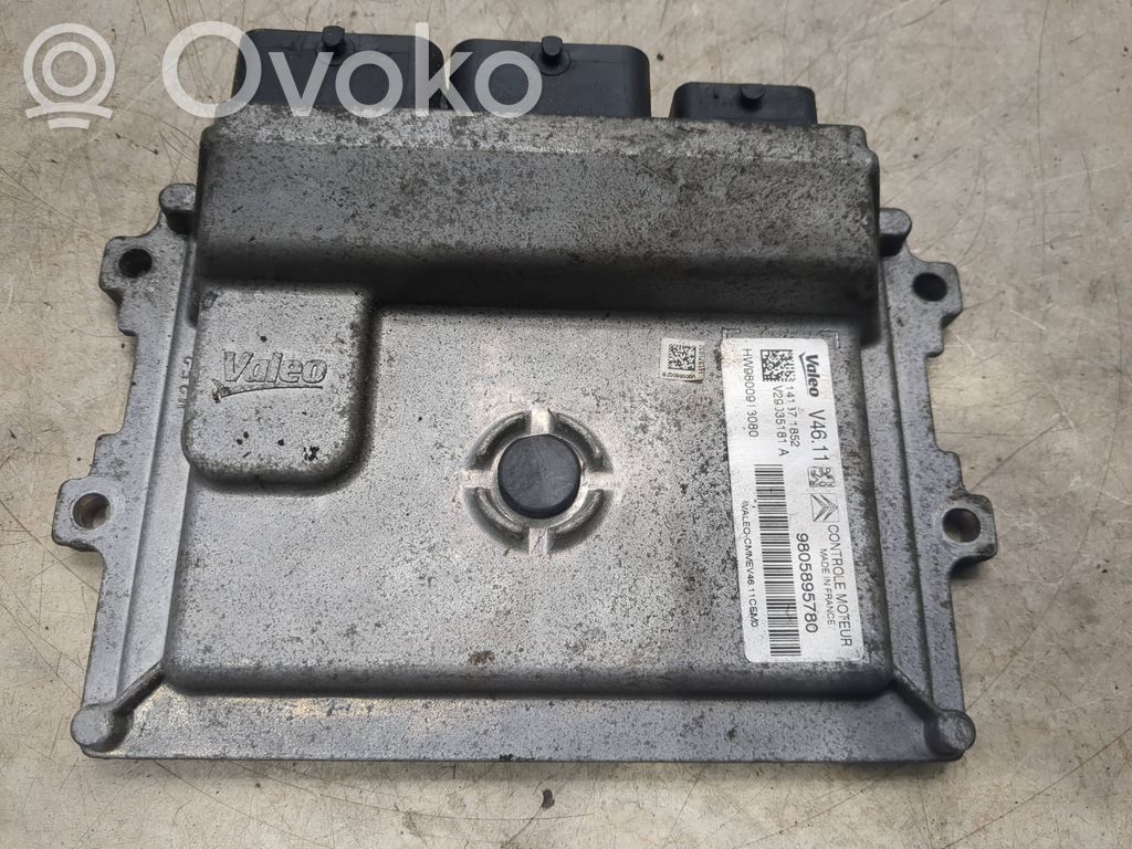 Engine control unit/module   9805895780,141871852