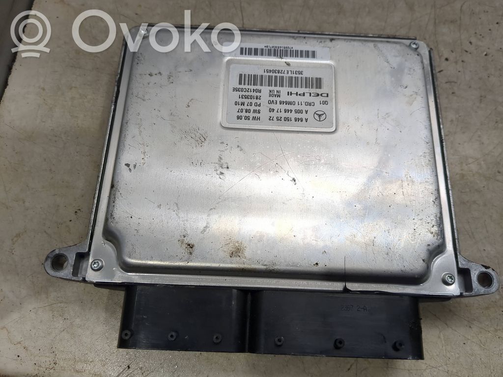 Mercedes-Benz C W204 Engine control unit/module 