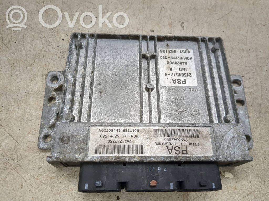 Citroen C3 Pluriel Variklio valdymo blokas 