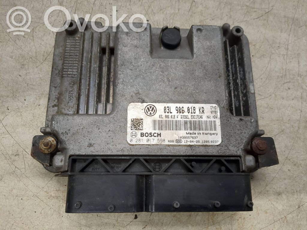 Seat Ibiza IV (6J,6P) Engine control unit/module 