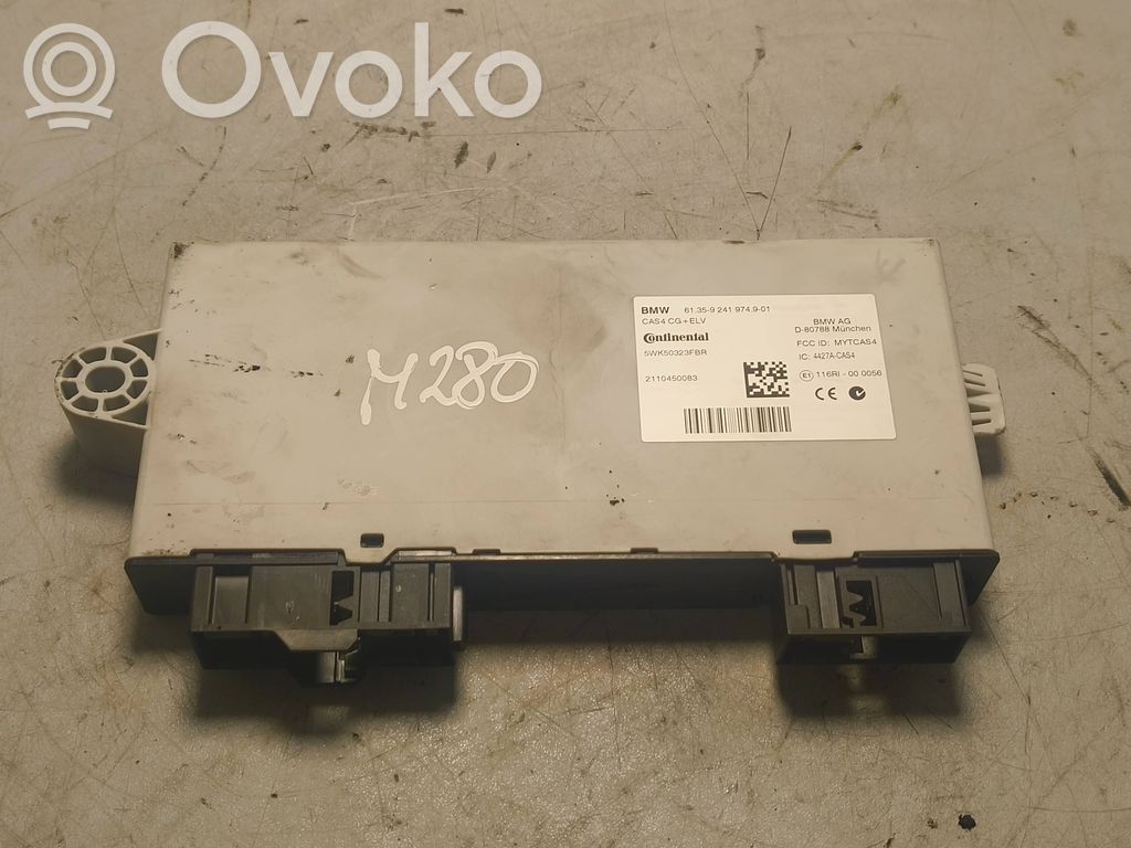 BMW 5 F10 F11 Unidad de control/módulo del CAS 