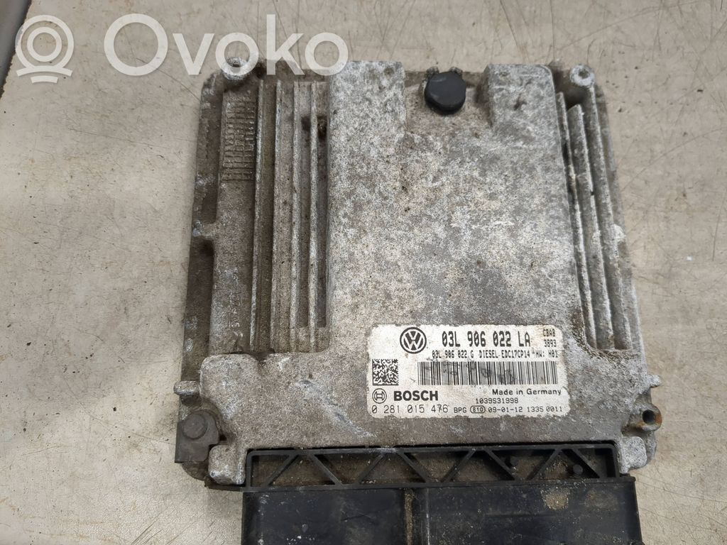 Volkswagen Golf VI Engine control unit/module 