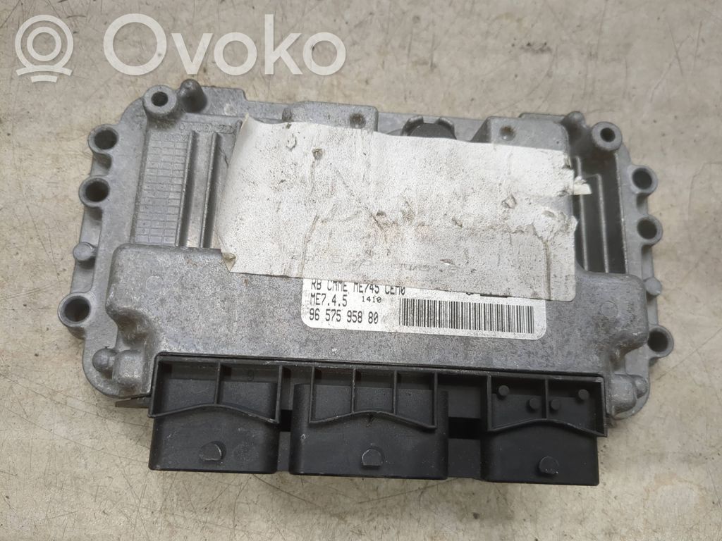 Citroen C4 I Engine control unit/module 