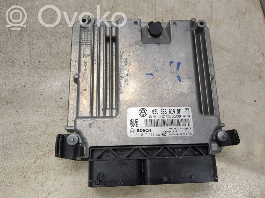 Seat Exeo (3R) Engine control unit/module 