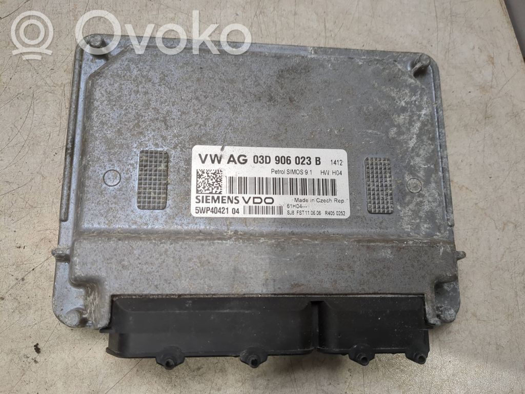 Skoda Fabia Mk2 (5J) Sterownik / Moduł ECU 
