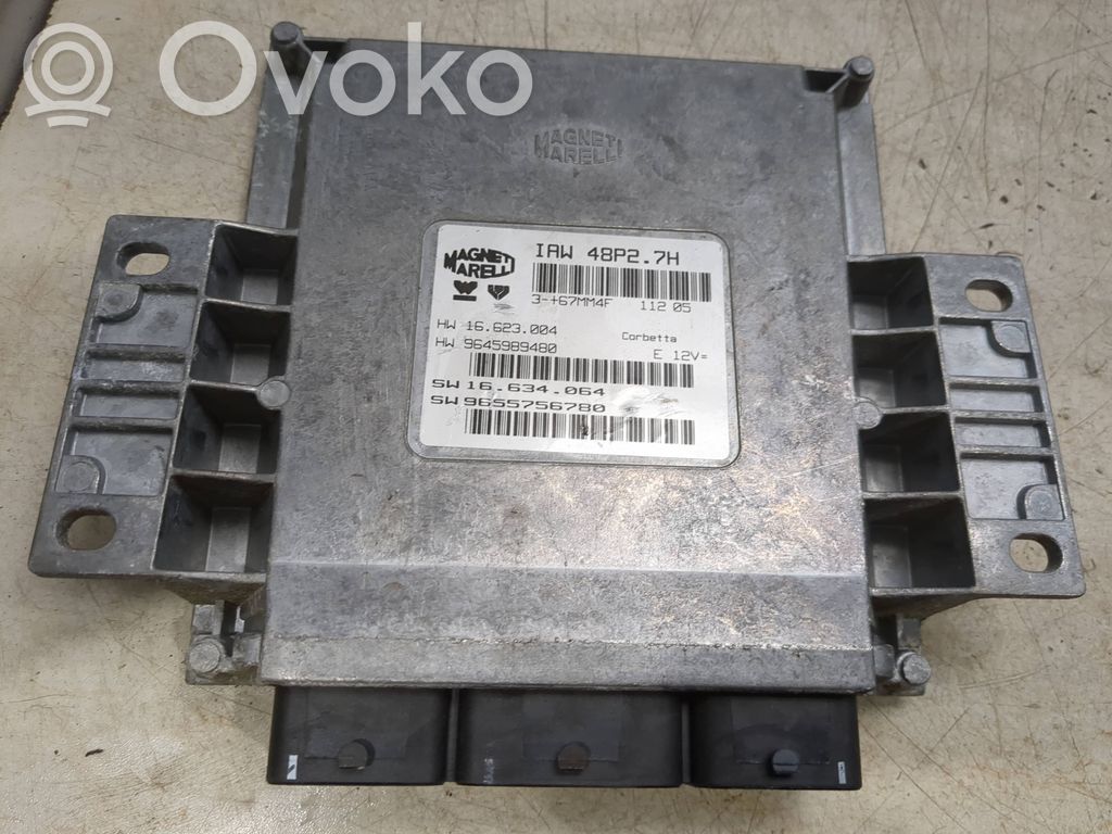 Citroen C2 Engine control unit/module 