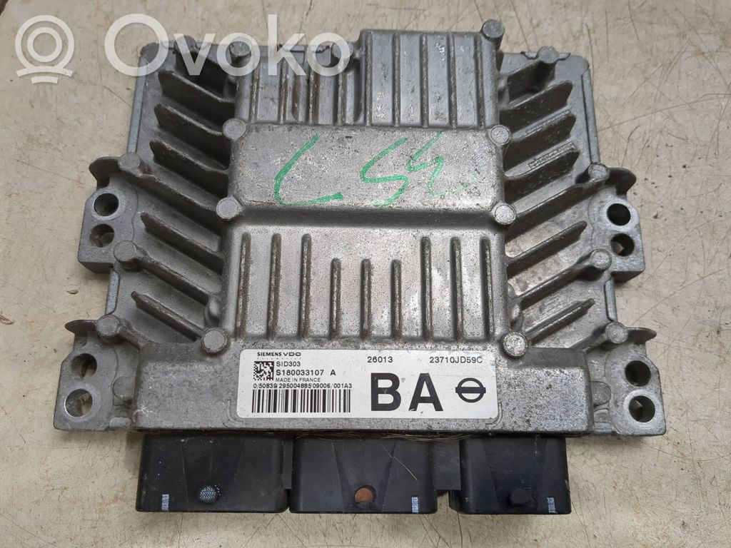 Nissan Qashqai Engine control unit/module 