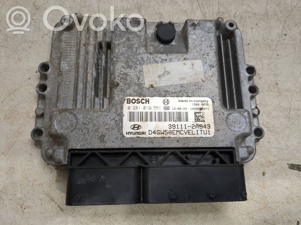 Hyundai i30 Calculateur moteur ECU 